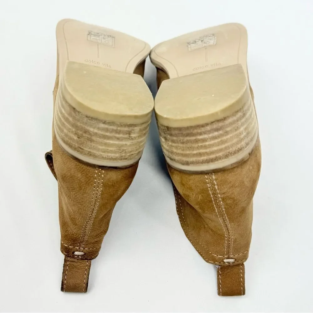 Dolce Vita TESSEY Khaki Suede Leather Stretch Slit Side Low Heel Ankle Boots